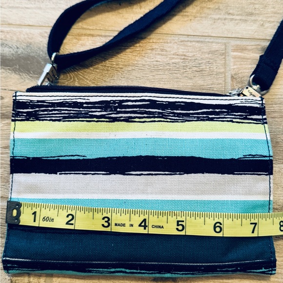 Thirty One Cross Town Wallet/Bag - Sea Stripe - Picture 3 of 8